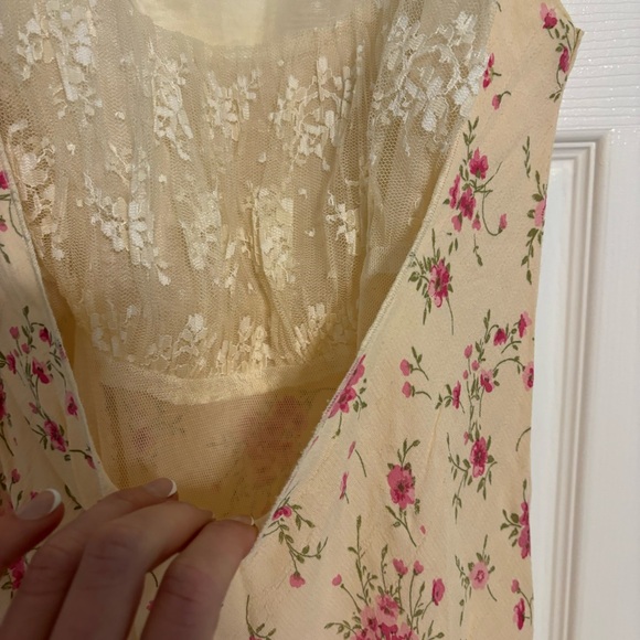 Vintage Y2K Hugo Buscati Floral Midi Dress - Picture 6 of 6